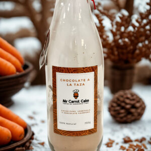 Chocolate a la taza Mr Carrot  (Mix en polvo con chocolate Valrhona)